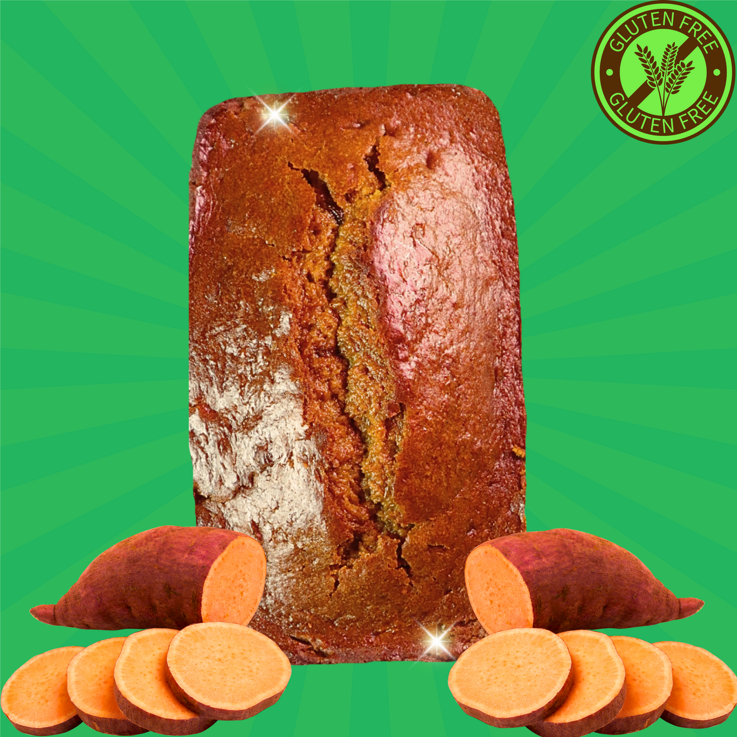 Yummy's Gluten Free Sweet Potato Bread