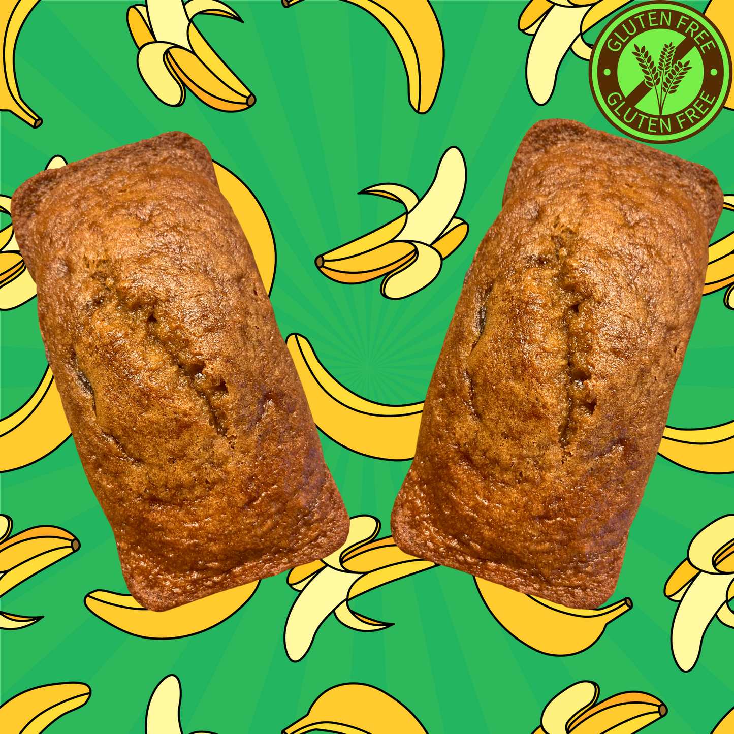 Yummy's Gluten Free Banana Baby Bread (2 count)