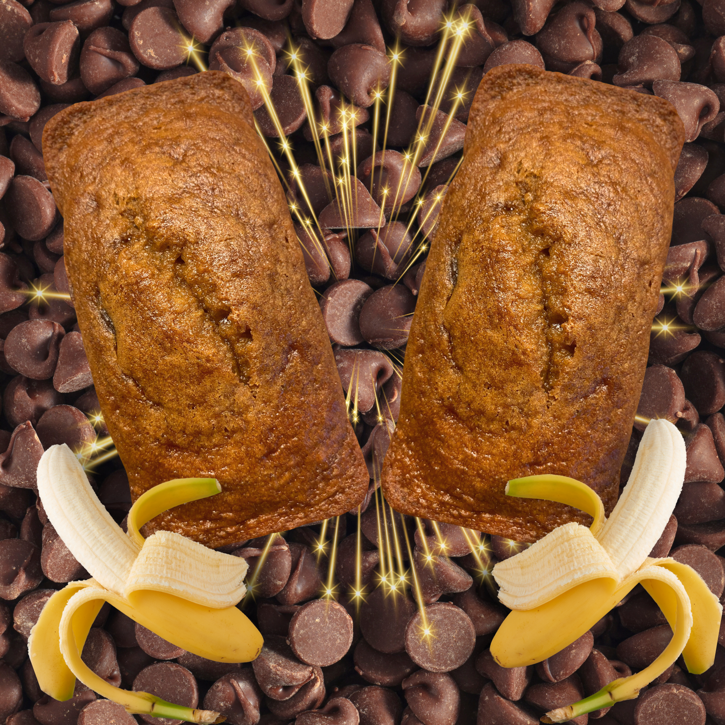 Yummy's Chocolate Chip Banana Baby Bread (2 count)